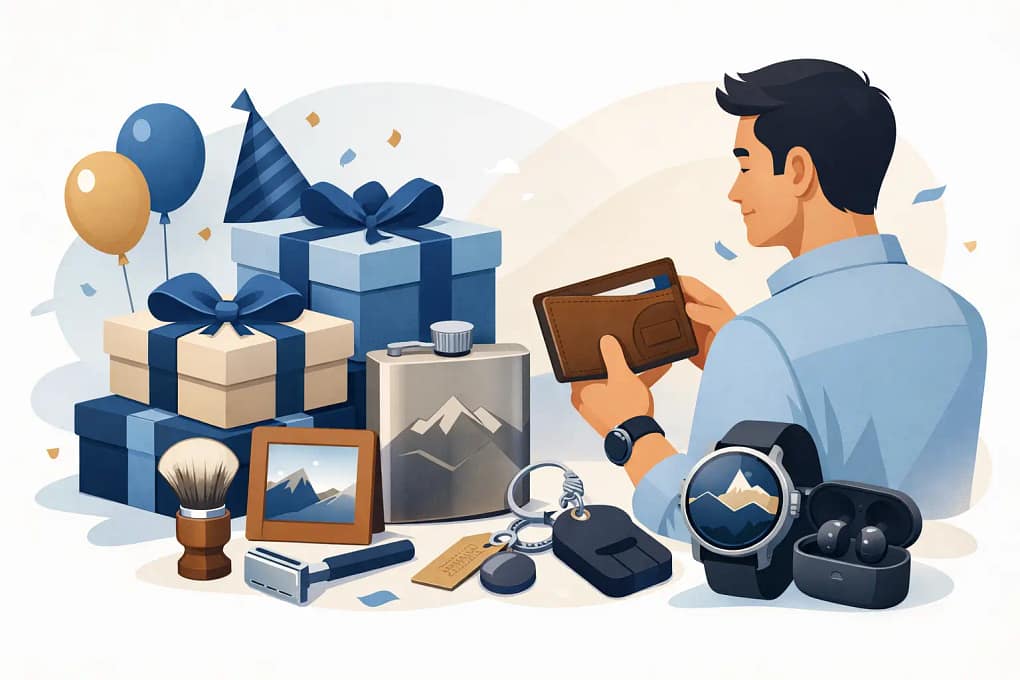 12 Personalised Birthday Gifts for Him