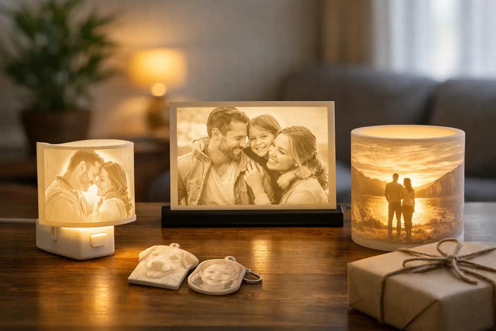 3D Printed Photo Lithophane Gift Ideas
