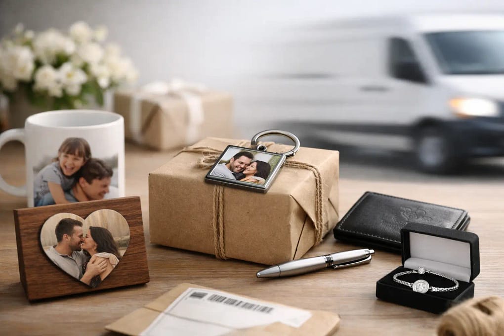 Which Personalised Gifts Arrive Fast?