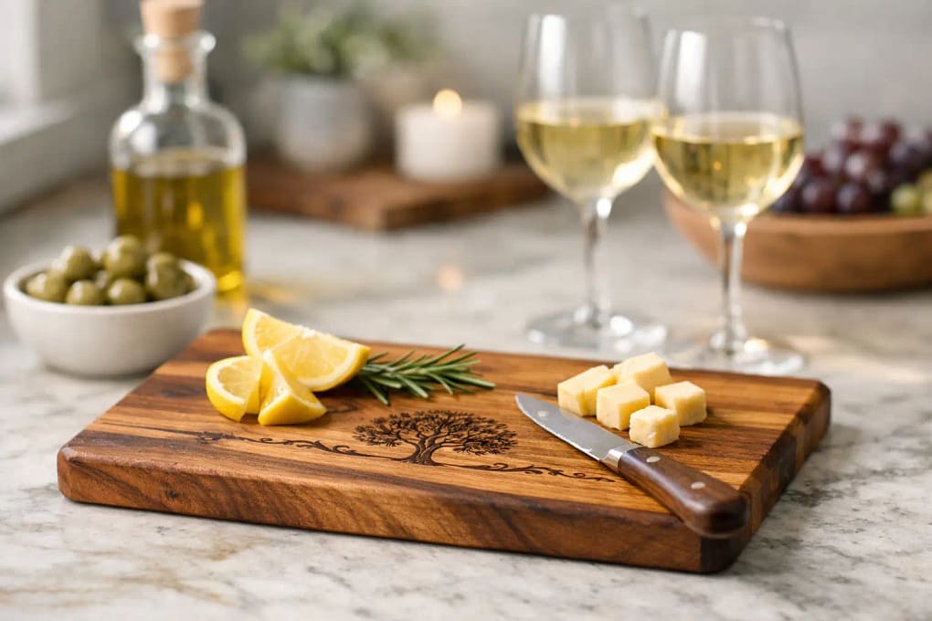Why a Personalised Cutting Board Gift Works
