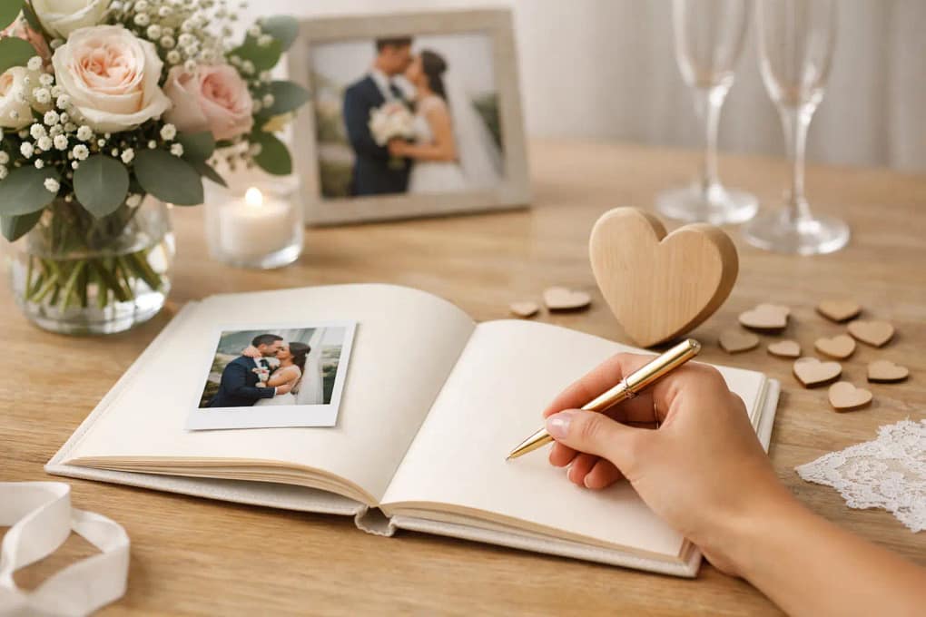How to Personalise Wedding Guest Books Well