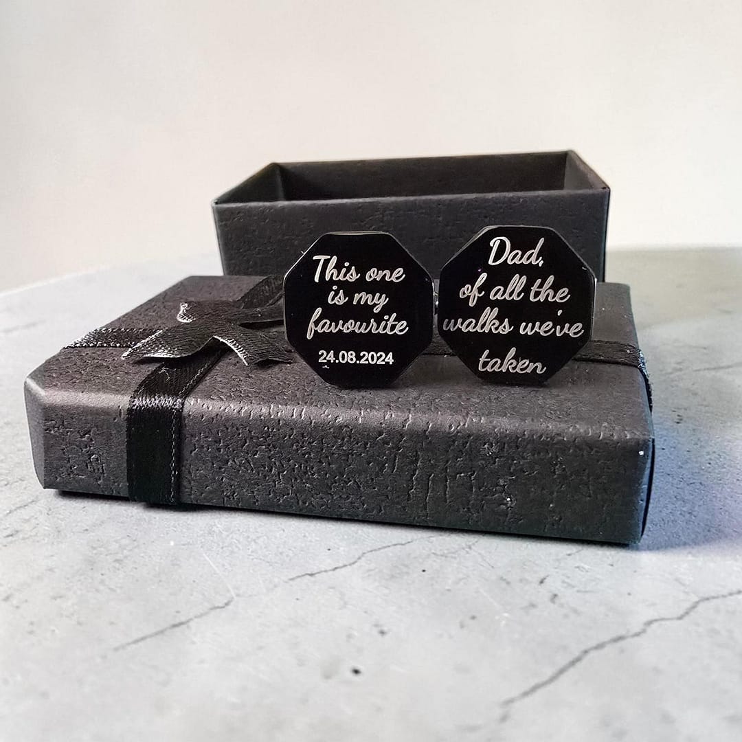 Black Cufflinks
