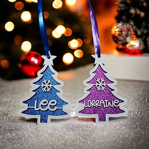 Alternative view of Personalised Christmas Tree Ornament