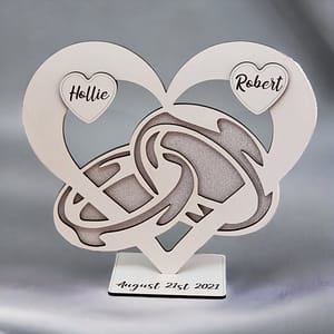 Alternative view of Personalised Wedding Display