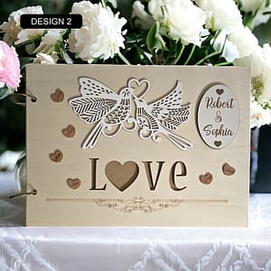 Personalised Wedding Guest Book