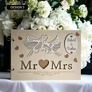 Personalised Wedding Guest Book