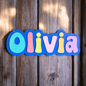 Personalised Name Door Hanger Kit