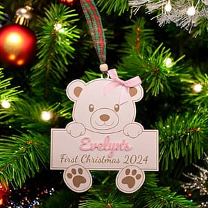 Baby's First Christmas Tree Decoration