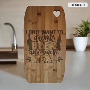 BBQ Bamboo Cutting Board