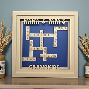 Personalised Scrabble Frame