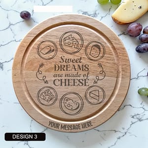 Beech Cheeseboard With Tools - Image 4