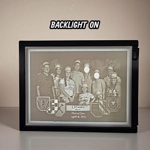 3D Printed Photo Lithophane - Image 2