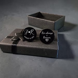 Black Cufflinks - Image 4