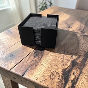 Celtic Knot Engraved Marble Coasters - Image 2