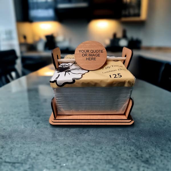 Personalised Napkin Holder