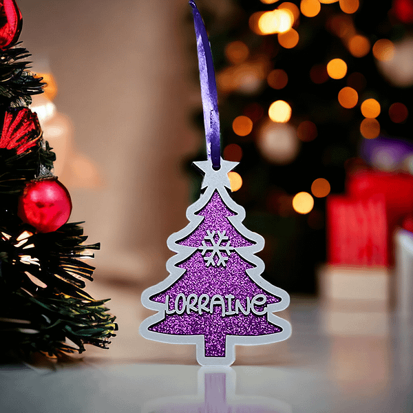 Personalised Christmas Tree Bauble
