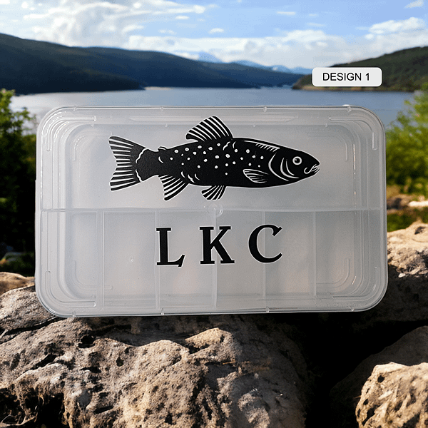 Personalised Fishing Tackle Box