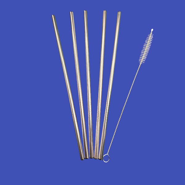 Straight Stainless Steel Straws