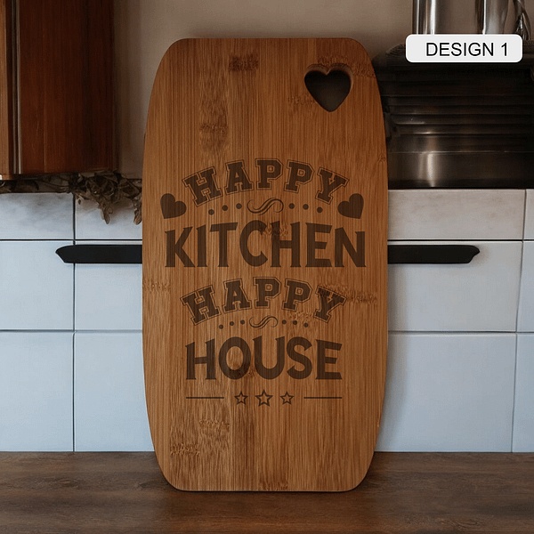 Personalised Bamboo Cutting Board