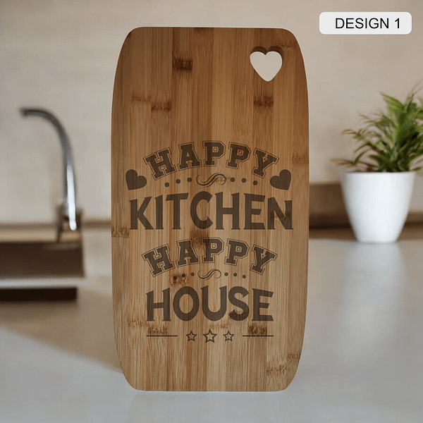 Personalised Bamboo Cutting Board