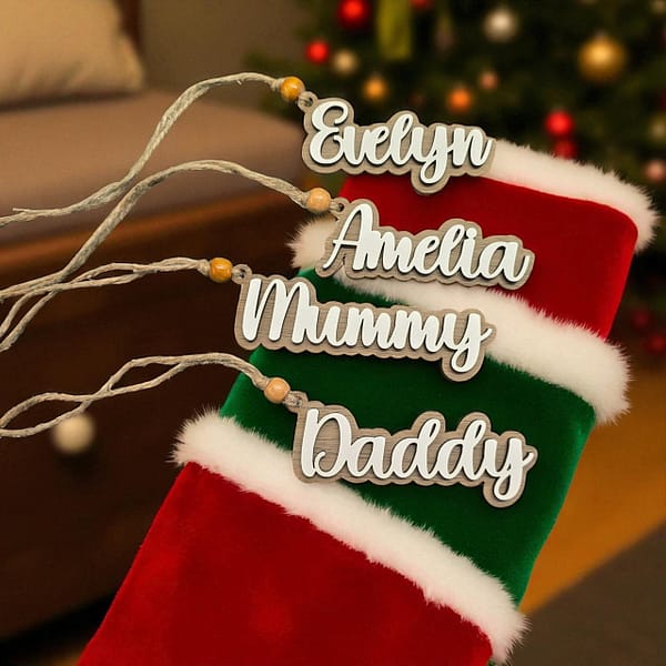 Christmas Stocking Tags